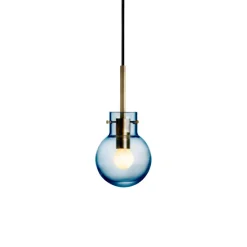 Taklamper|Lamper Fra Hadeland Glassverk>HADELAND GLASSVERK Stålblå Taklampe