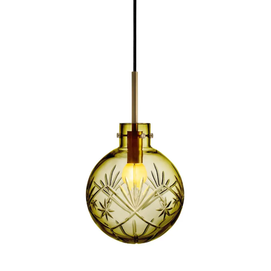 Taklamper|Lamper Fra Hadeland Glassverk>HADELAND GLASSVERK Taklampe Finn Oliven