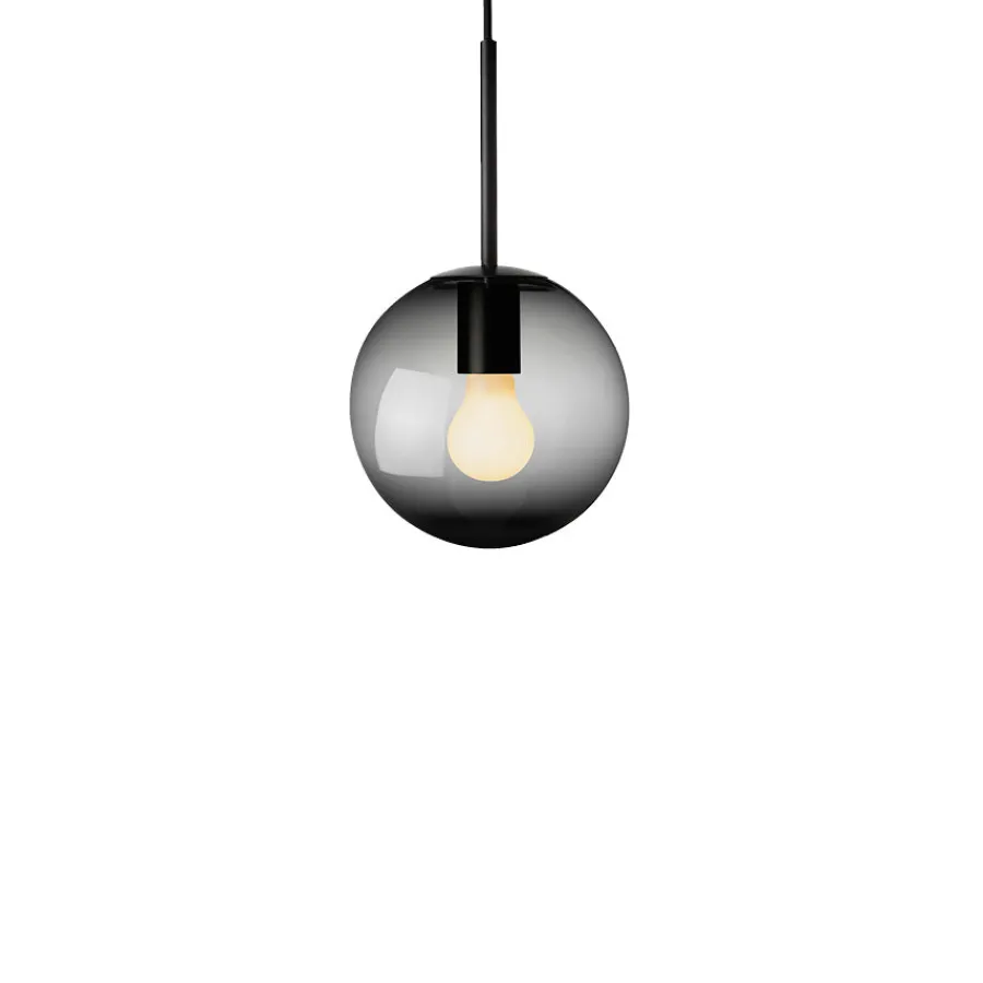 Taklamper|Lamper Fra Hadeland Glassverk>HADELAND GLASSVERK Taklampe 4014 Røkgrå