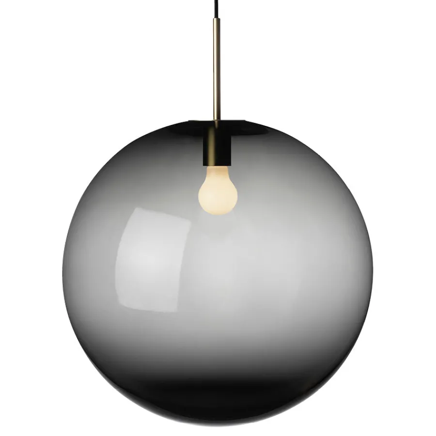 Taklamper|Lamper Fra Hadeland Glassverk>HADELAND GLASSVERK Taklampe 4014 Røkgrå