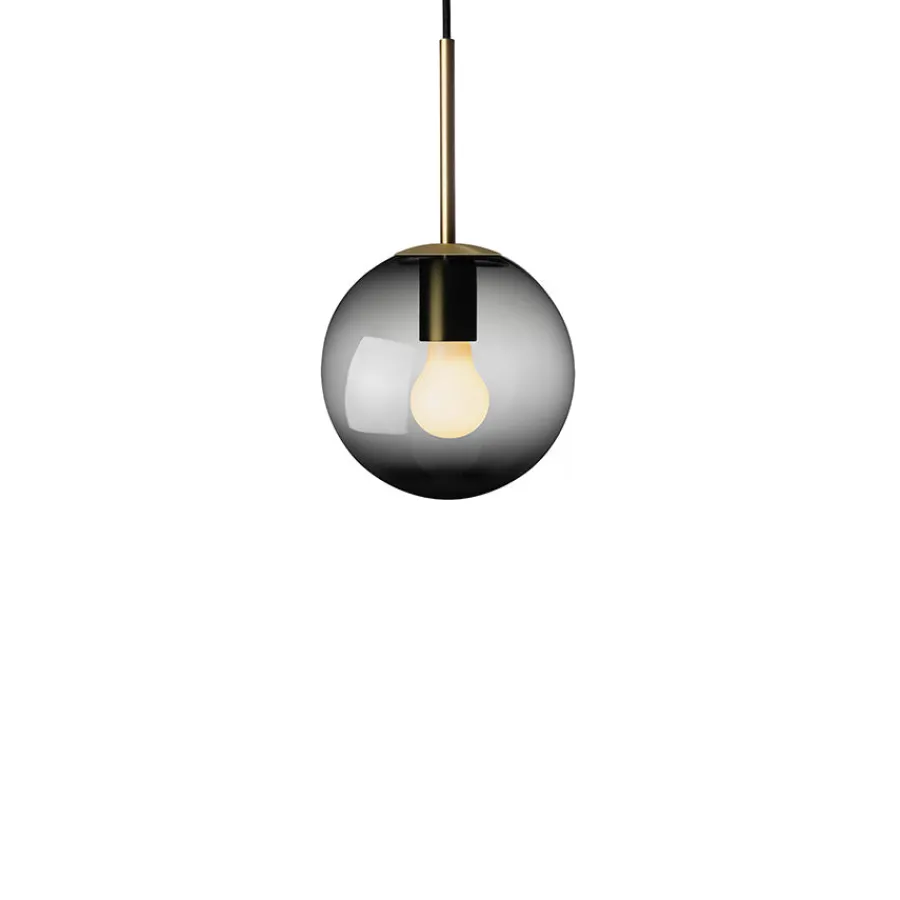Taklamper|Lamper Fra Hadeland Glassverk>HADELAND GLASSVERK Taklampe 4014 Røkgrå