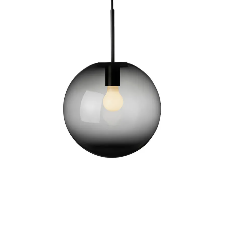 Taklamper|Lamper Fra Hadeland Glassverk>HADELAND GLASSVERK Taklampe 4014 Røkgrå