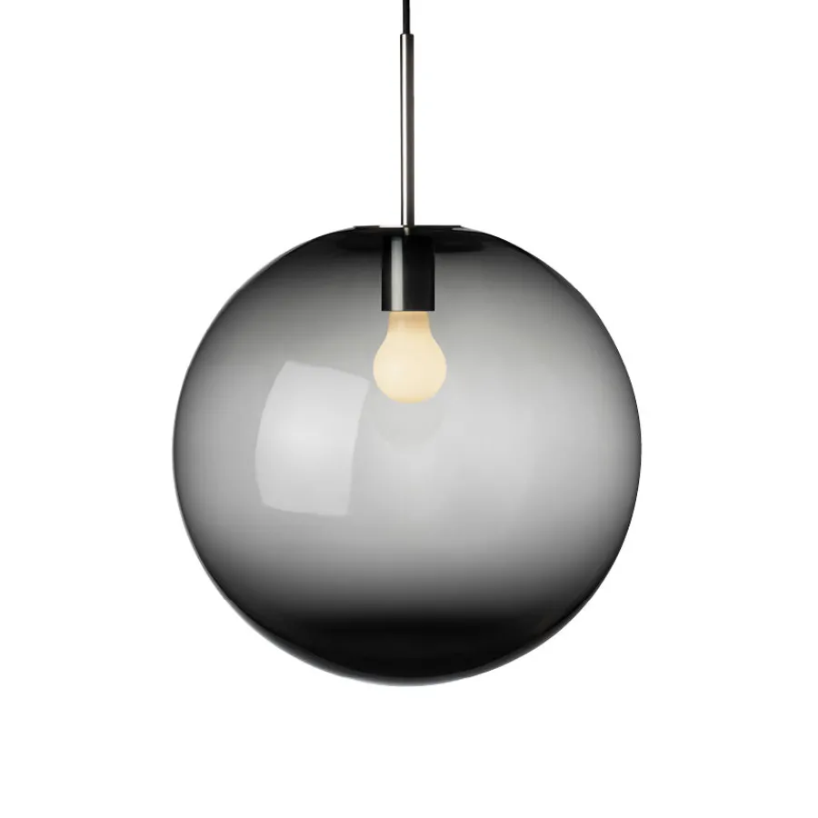Taklamper|Lamper Fra Hadeland Glassverk>HADELAND GLASSVERK Taklampe 4014 Røkgrå