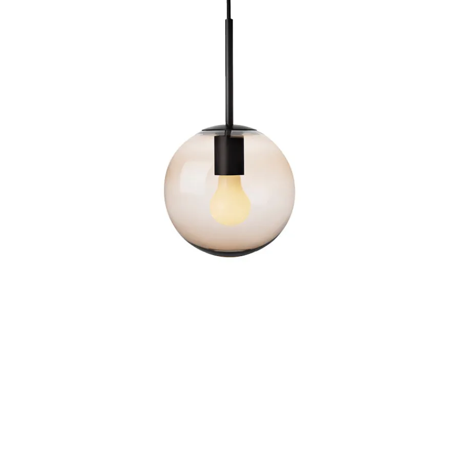 Taklamper|Lamper Fra Hadeland Glassverk>HADELAND GLASSVERK Taklampe 4014 Kakao