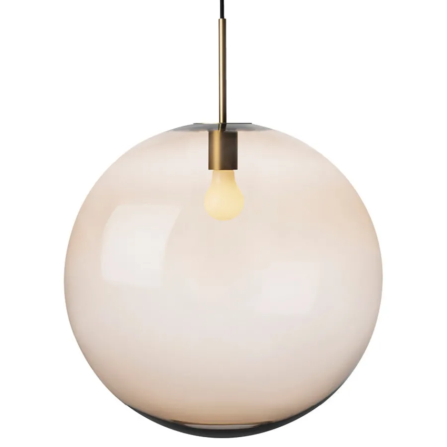 Taklamper|Lamper Fra Hadeland Glassverk>HADELAND GLASSVERK Taklampe 4014 Kakao