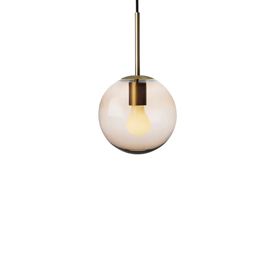 Taklamper|Lamper Fra Hadeland Glassverk>HADELAND GLASSVERK Taklampe 4014 Kakao