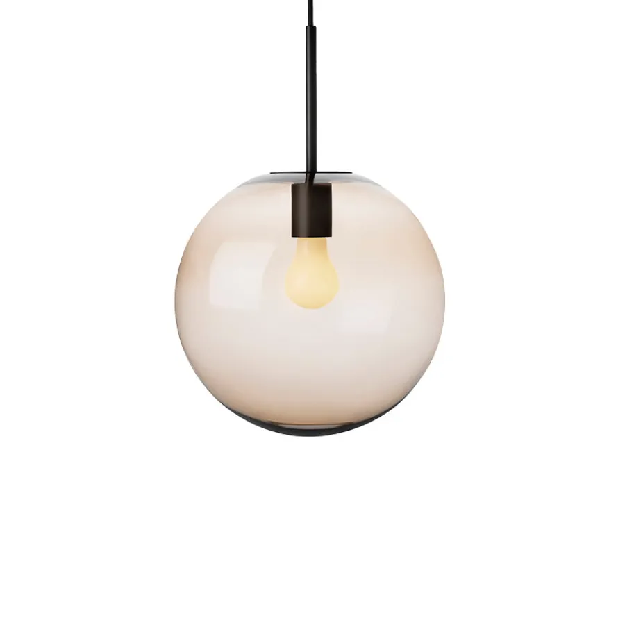 Taklamper|Lamper Fra Hadeland Glassverk>HADELAND GLASSVERK Taklampe 4014 Kakao