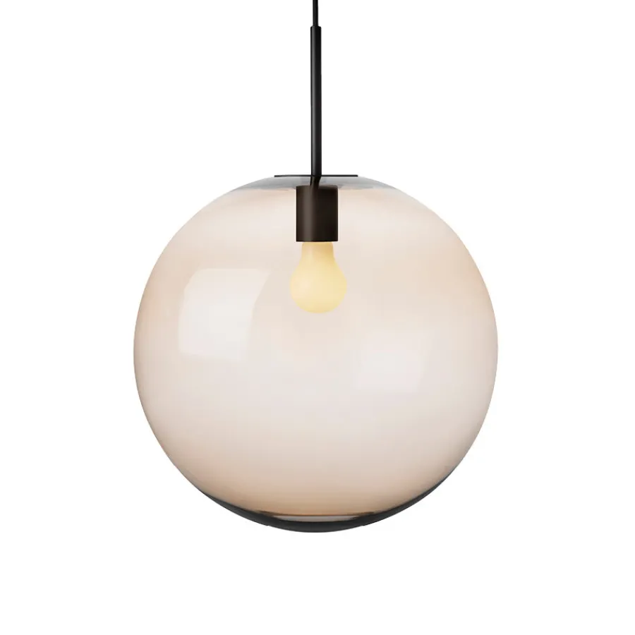 Taklamper|Lamper Fra Hadeland Glassverk>HADELAND GLASSVERK Taklampe 4014 Kakao