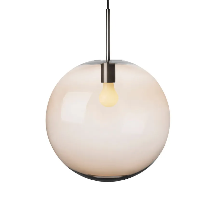 Taklamper|Lamper Fra Hadeland Glassverk>HADELAND GLASSVERK Taklampe 4014 Kakao