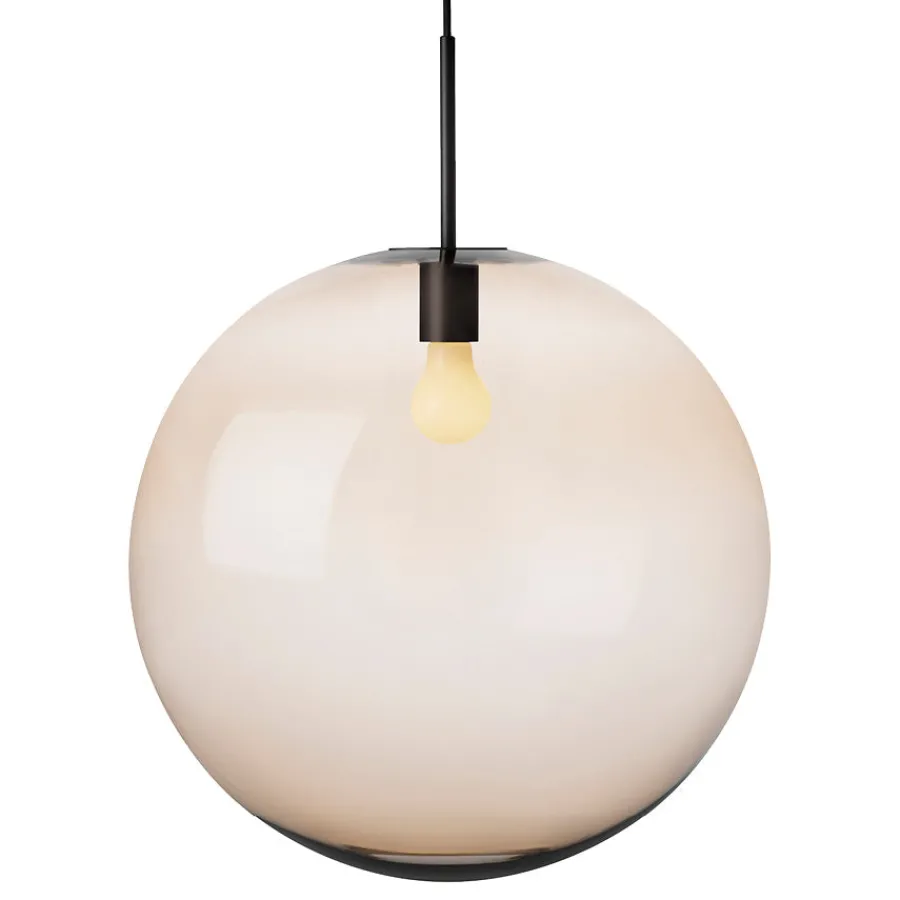 Taklamper|Lamper Fra Hadeland Glassverk>HADELAND GLASSVERK Taklampe 4014 Kakao