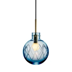 Taklamper|Lamper Fra Hadeland Glassverk>HADELAND GLASSVERK Taklampe Stålblå