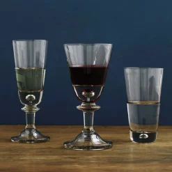 Champagne|Hvitvin>HADELAND GLASSVERK Tangen Grå Champagne/Hvitvinsglass Høy 20cl