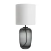 Bordlamper|Lamper Fra Hadeland Glassverk>HADELAND GLASSVERK Vega Bordlampe Røkgrå