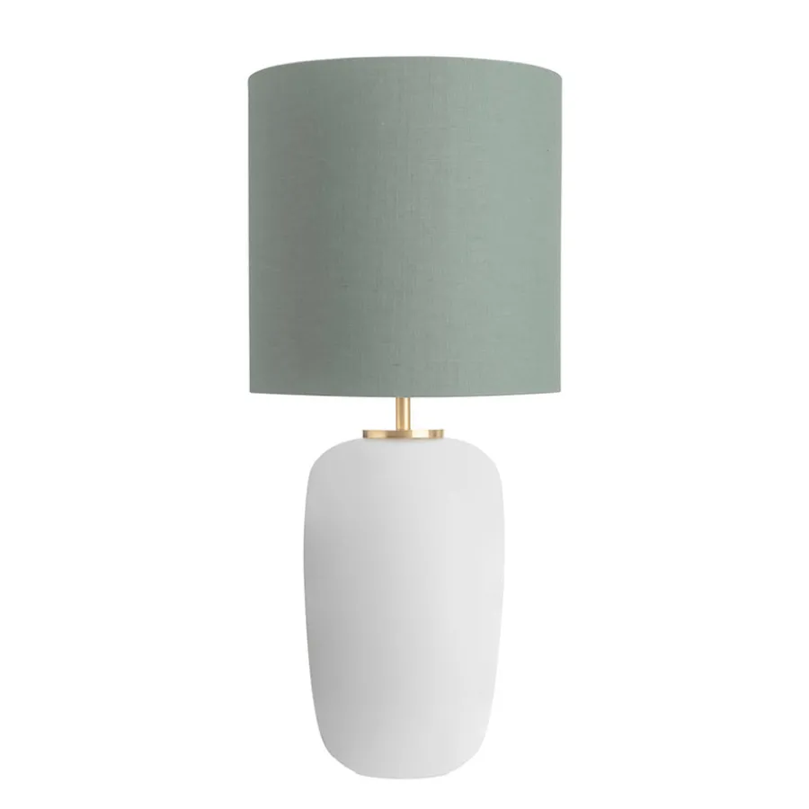 Bordlamper|Lamper Fra Hadeland Glassverk>HADELAND GLASSVERK Vega Bordlampe Matt Hvit