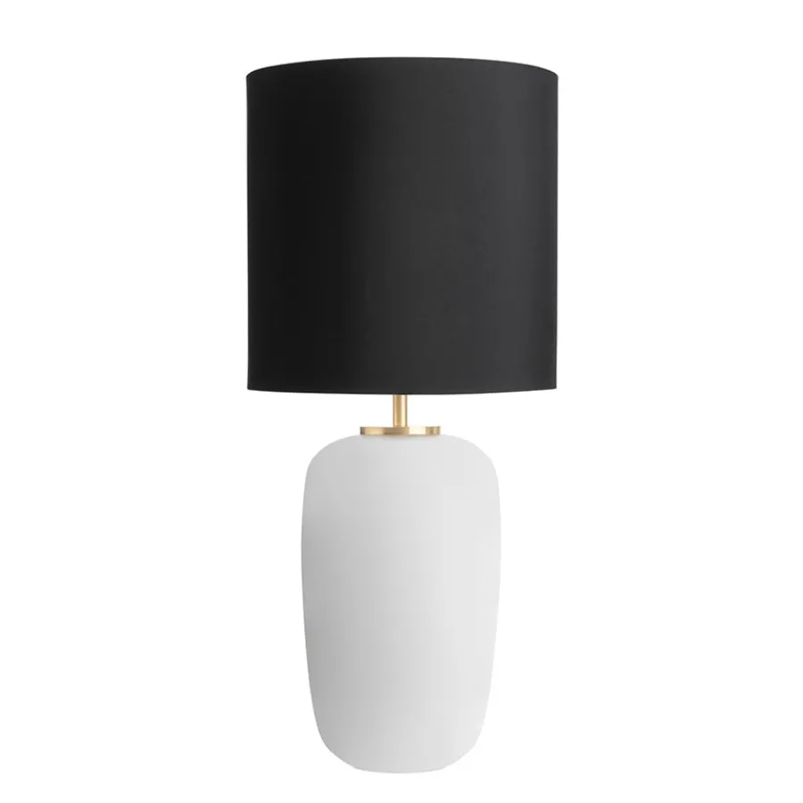 Bordlamper|Lamper Fra Hadeland Glassverk>HADELAND GLASSVERK Vega Bordlampe Matt Hvit
