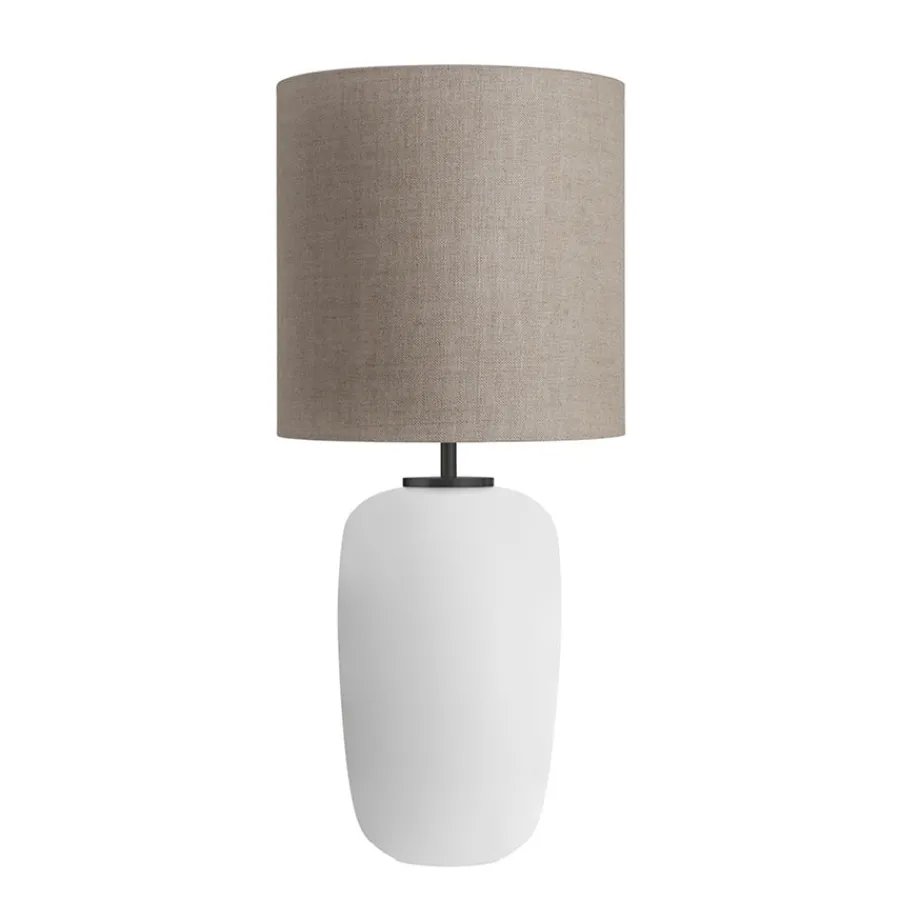 Bordlamper|Lamper Fra Hadeland Glassverk>HADELAND GLASSVERK Vega Bordlampe Matt Hvit