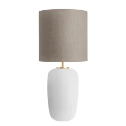 Bordlamper|Lamper Fra Hadeland Glassverk>HADELAND GLASSVERK Vega Bordlampe Matt Hvit