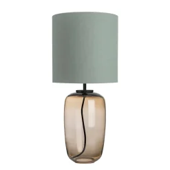 Bordlamper|Lamper Fra Hadeland Glassverk>HADELAND GLASSVERK Vega Bordlampe Kakao