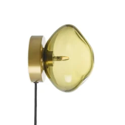 Vegglamper|Lamper Fra Hadeland Glassverk>HADELAND GLASSVERK Vegglampe Crystal Stone