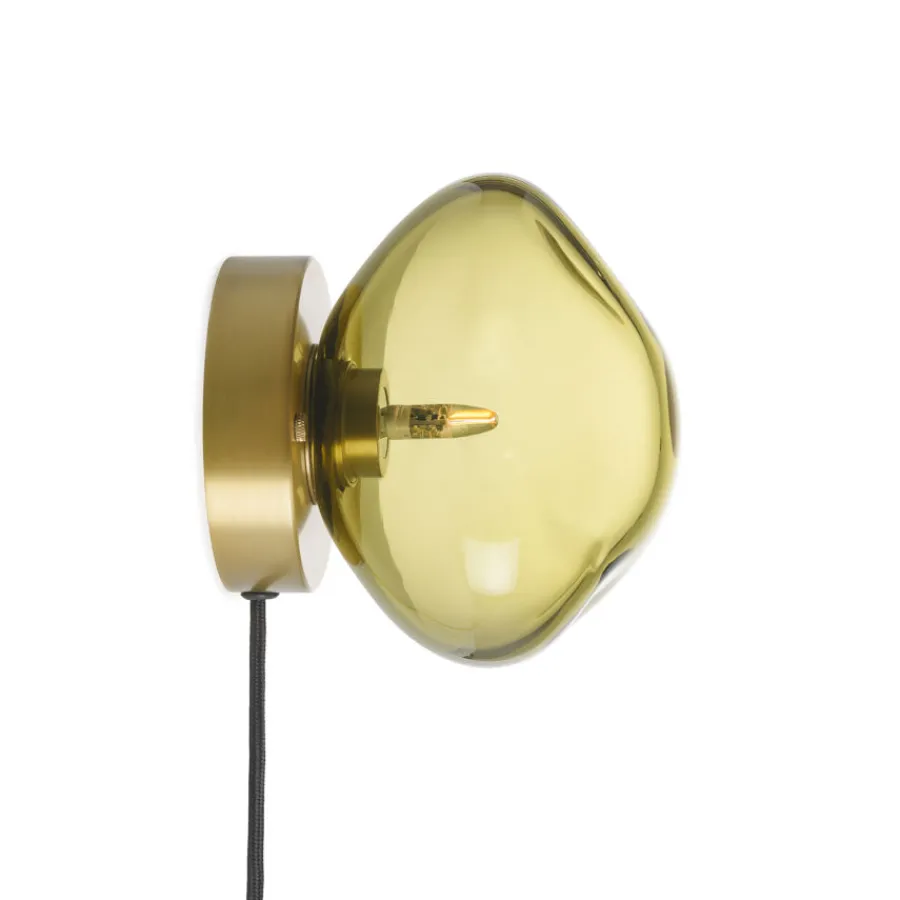 Vegglamper|Lamper Fra Hadeland Glassverk>HADELAND GLASSVERK Vegglampe Crystal Stone