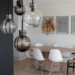 Anbefalte Kombinasjoner|Taklamper>HADELAND GLASSVERK Hadeland Krystallkule Taklampe 5stk