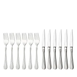 Bestikksett>HARDANGER BESTIKK Carina Biffsett 6 Pers