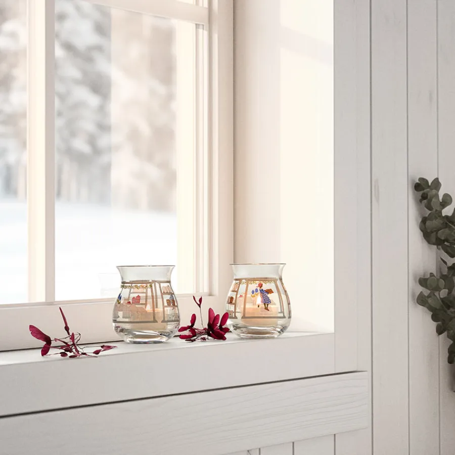 Lys>HOLMEGAARD Homegaard Christmas Julelyslykter 2024 7,5cm 2pk