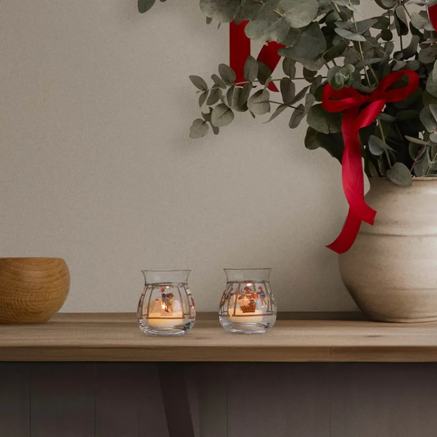 Lys>HOLMEGAARD Homegaard Christmas Julelyslykter 2024 7,5cm 2pk