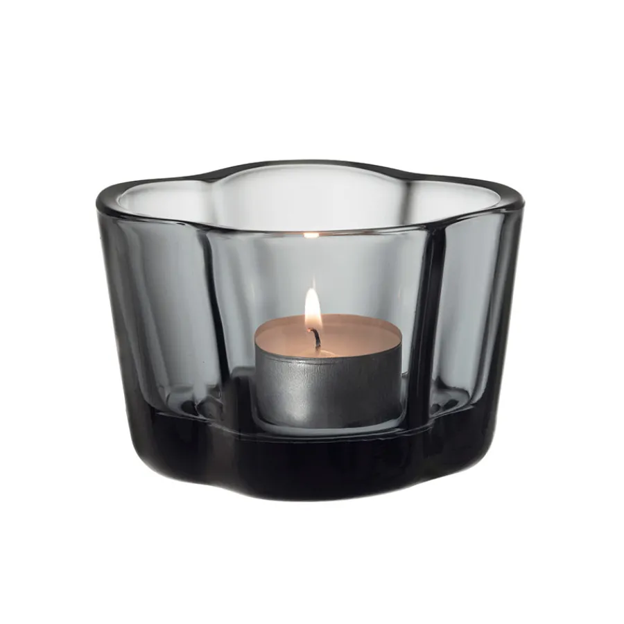 Lys>IITTALA Alvar Aalto Telysholder 60 mm Grå
