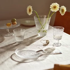 Tallerkener|Asjetter>IITTALA Kastehelmi Tallerken 17cm Klar