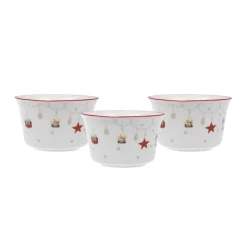 Skåler|Dessertskåler>CHRISTIANIA 1739 Juletid Skåler 3pk