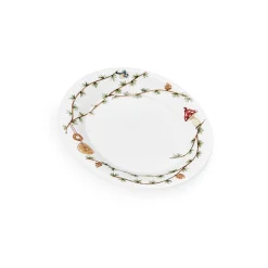 Fat>KÄHLER DESIGN Kähler Hammershøi Christmas Oval Skål 28,5x22,5 cm