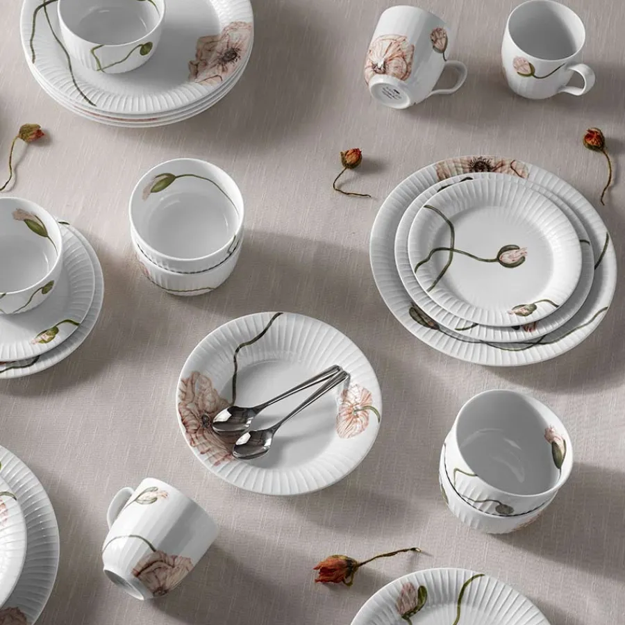 Asjetter>KÄHLER DESIGN Kähler Hammershøi Poppy Tallerken 19cm