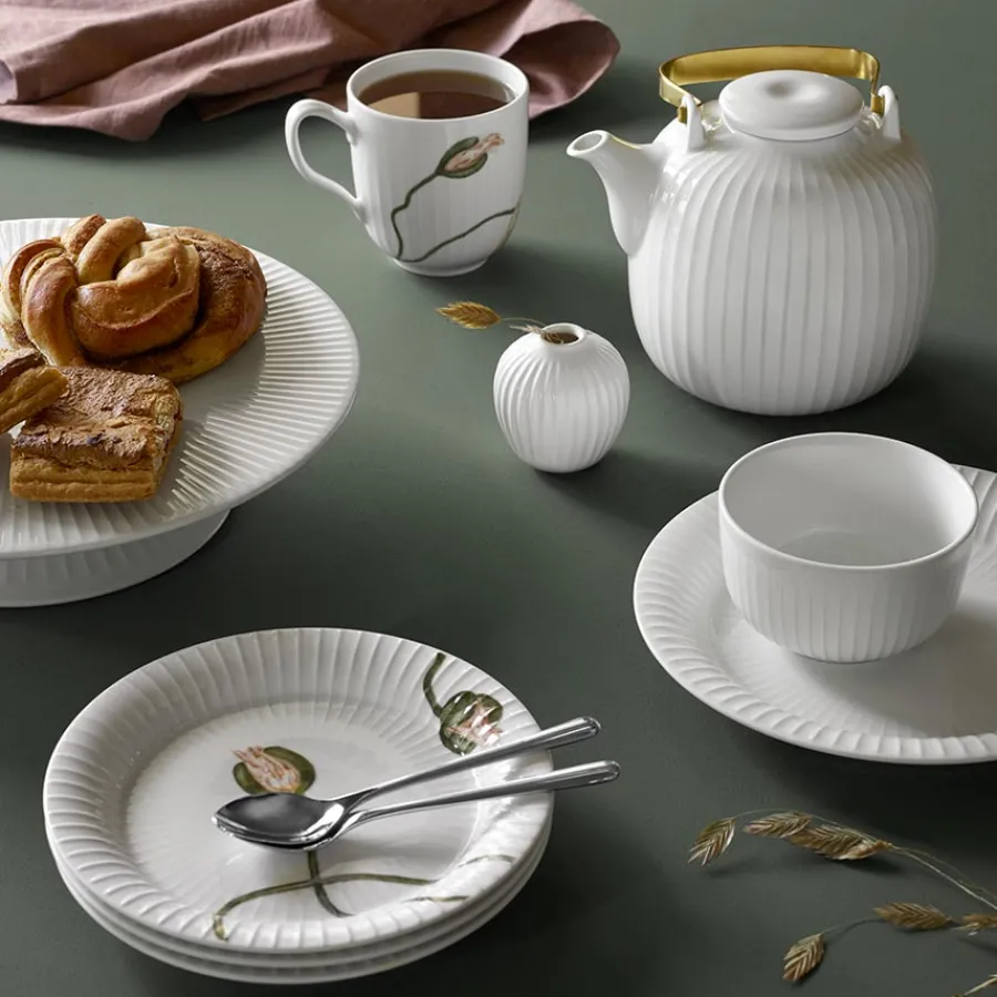 Tallerkener>KÄHLER DESIGN Kähler Hammershøi Tallerken 22 cm Hvit