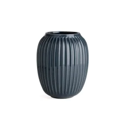 Dekor|Vaser>KÄHLER DESIGN Kähler Hammershøi Vase 21cm Antracitgrå