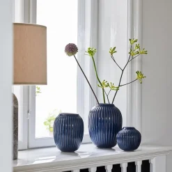 Dekor|Vaser>KÄHLER DESIGN Kähler Hammershøi Vase 21cm Indigo