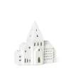 Lys>KÄHLER DESIGN Kähler Urbania Lyshus By 21cm Hvit