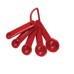 Bakeutstyr>Lifetime Brands Europe ltd KitchenAid Målesett 5 deler Rød