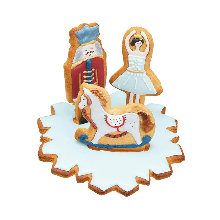 Bakeutstyr>Lifetime Brands Europe ltd Kitchencraft Nutcracker Collection Pepperkakeformer 7stk