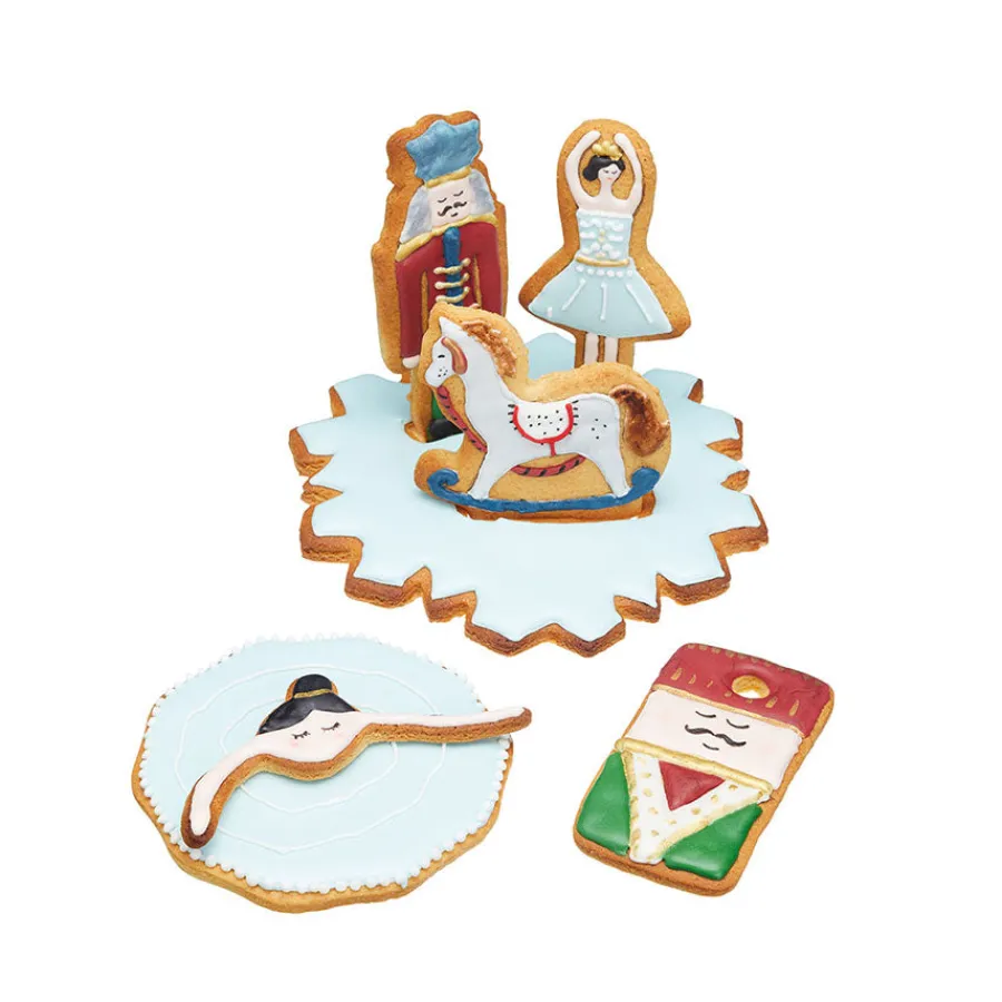 Bakeutstyr>Lifetime Brands Europe ltd Kitchencraft Nutcracker Collection Pepperkakeformer 7stk