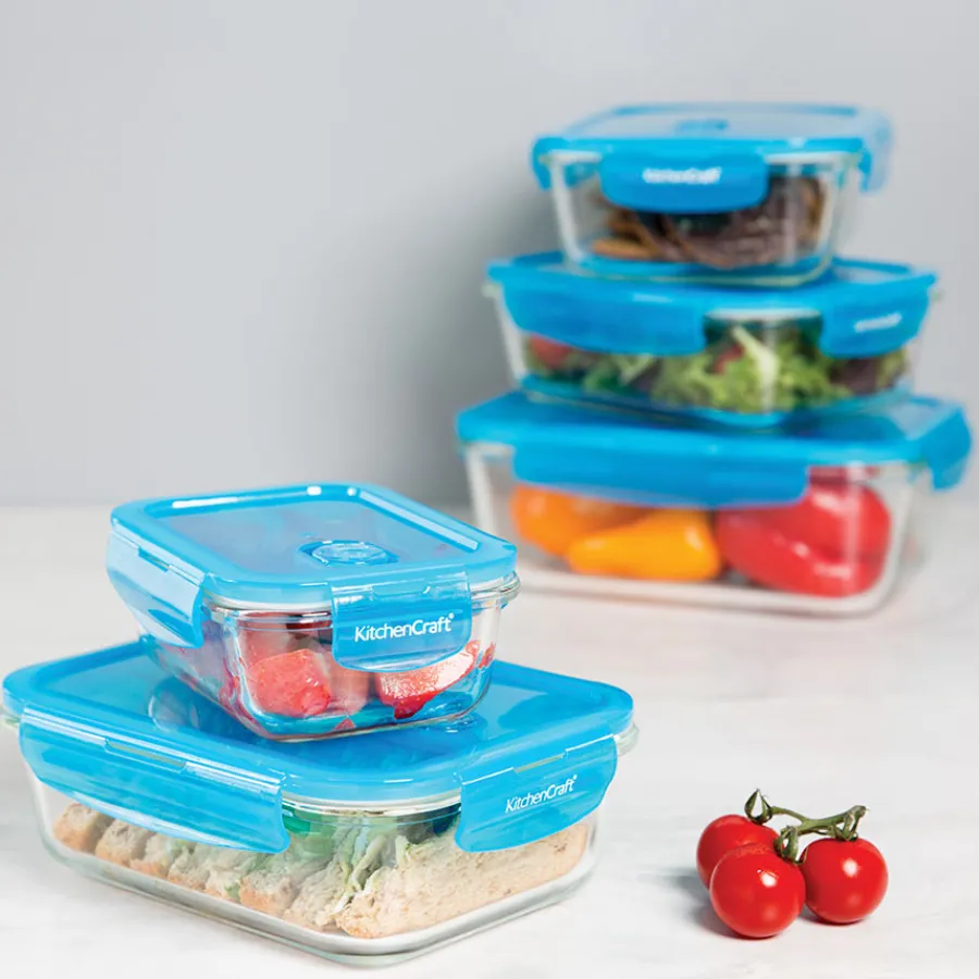 Matoppbevaring|Matbokser>Lifetime Brands Europe ltd Kitchencraft Oppbevaringsboks 350ML Plastlokk