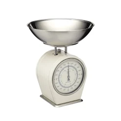 Redskaper>Lifetime Brands Europe ltd Kitchencraft Retro Kjøkkenvekt Krem