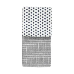 Tekstiler>CHRISTIANIA 1739 Kjøkkenhåndkle Blå/Mønster Bomull 50X70cm 2pk