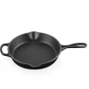 Støpejern>LE CREUSET Matte Black Dyp Stekepanne Støpejern 26cm