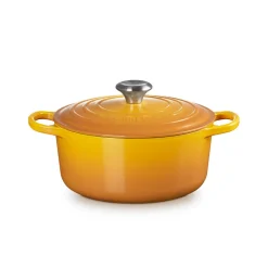 Støpejern>LE CREUSET Rund Støpejernsgryte 24cm/4,2L Nectar