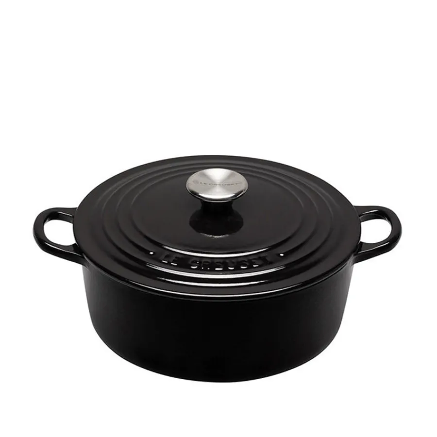 Støpejern>LE CREUSET Støpejernsgryte 4,2L/24cm Black