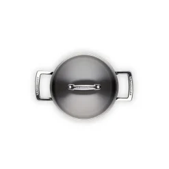Aluminium>LE CREUSET Toughened Gryte m/lokk 3,8L Non-Stick Aluminium