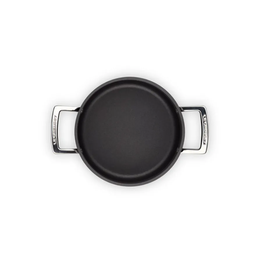 Aluminium>LE CREUSET Toughened Gryte m/lokk 3,8L Non-Stick Aluminium
