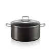 Aluminium>LE CREUSET Toughened Gryte m/lokk 6L Non-Stick Aluminium