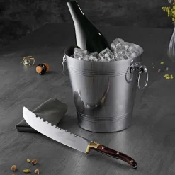 Kniver>LION SABATIER Champagnesabel Laguiole 27cm Stål/Tre